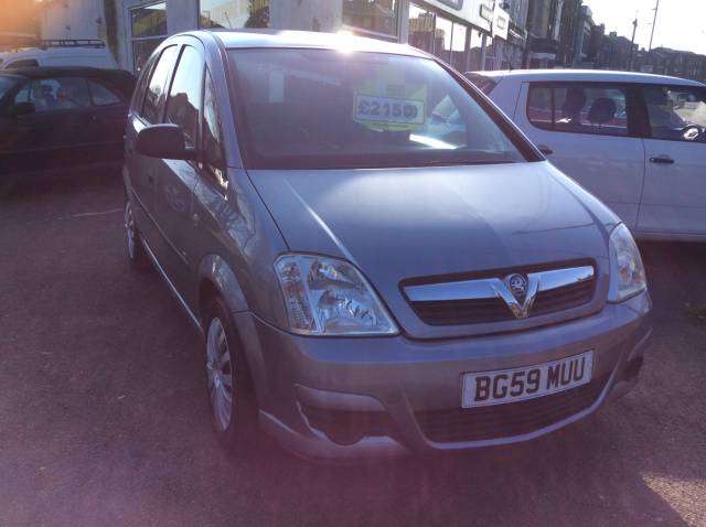 Vauxhall Meriva 1.6i 16V Life 5dr Easytronic MPV Petrol Silver